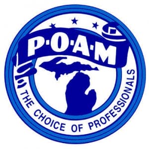 Logo for Police Officers Association of Michigan